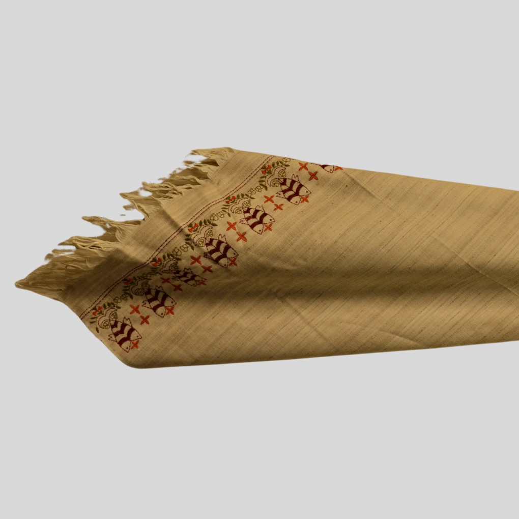 Winter Embroidered Shawl - Image 2