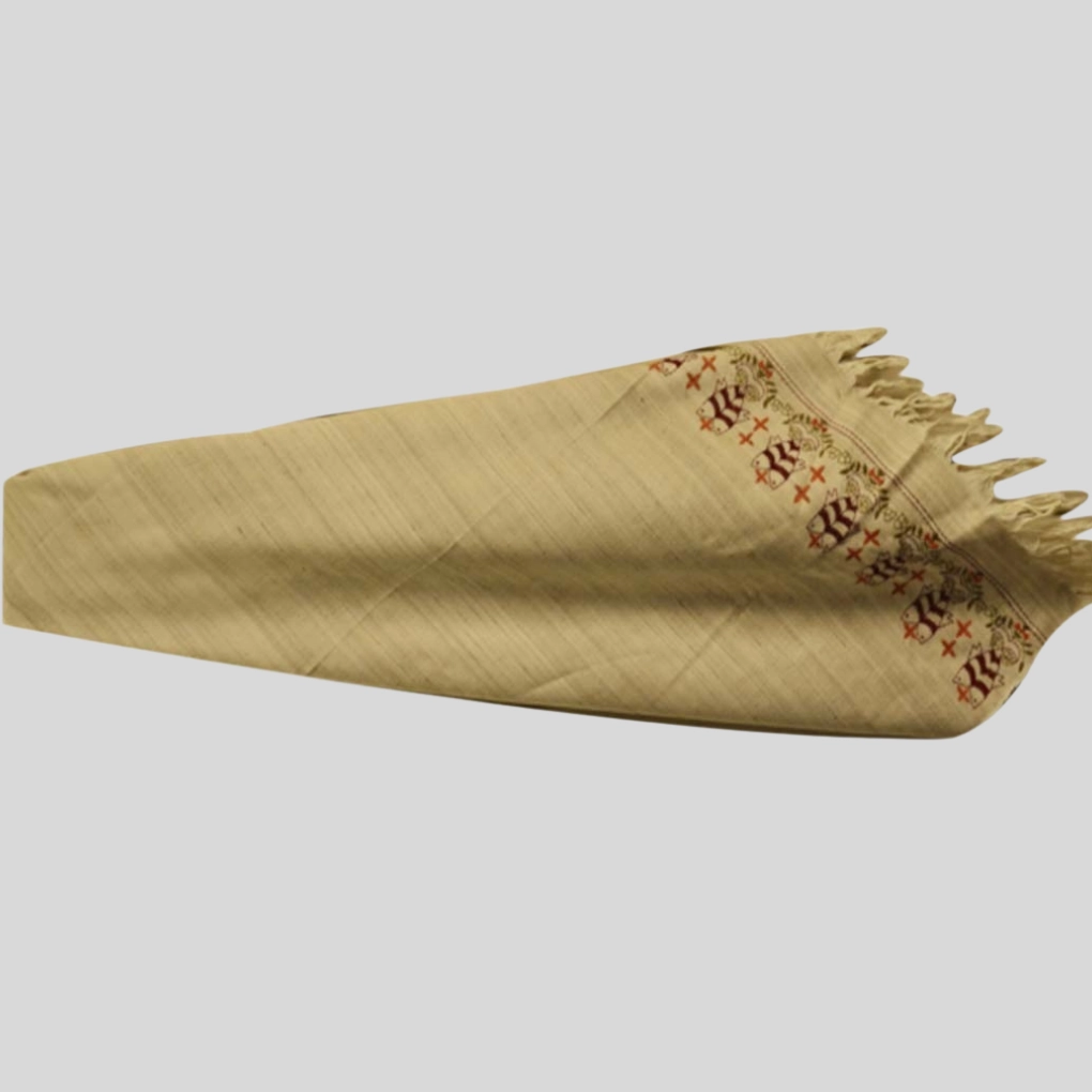 Winter Embroidered Shawl - Image 4