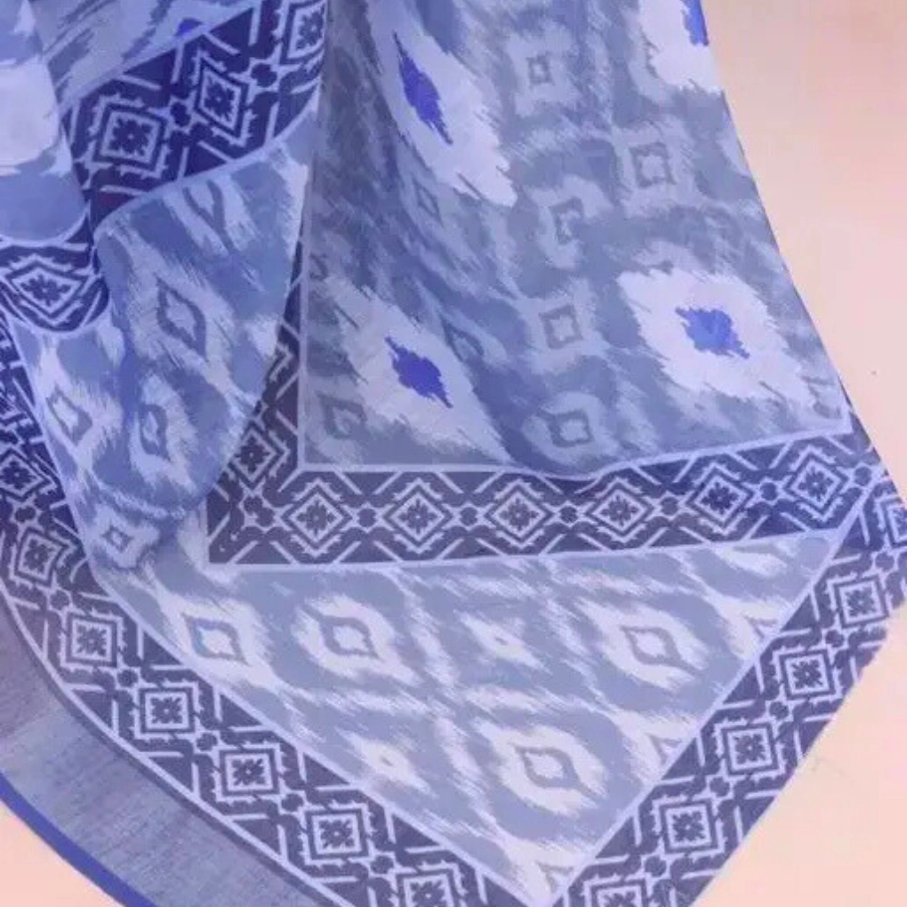 Ikat Designer Saree - Image 2